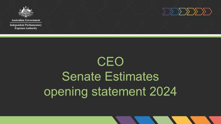 CEO Senate Estimates opening statement 2024