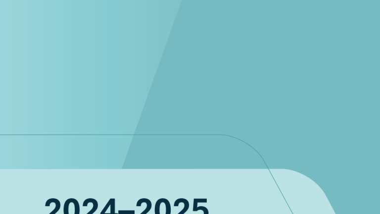 IPEA's 2024-2025 annual report cover page