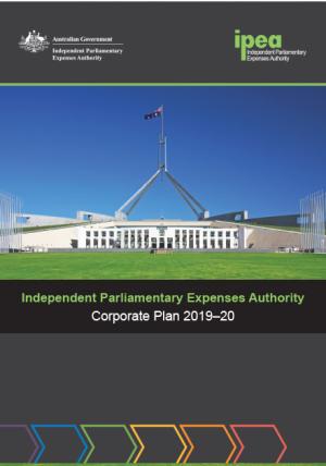 Corporate Plan 2019-20 cover page