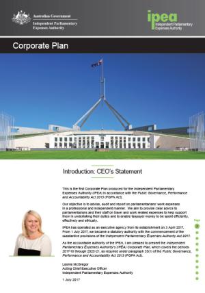 Corporate Plan 2017–18