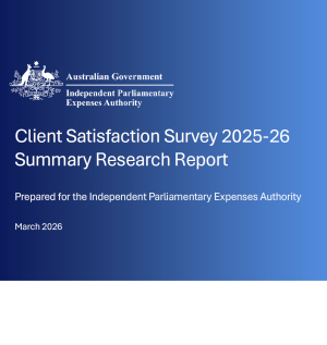 IPEA client satisfaction report cover